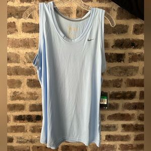 NWT - Nike Blue Dri-Fit Tank - XL